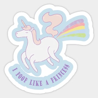 Like a Princess Sticker